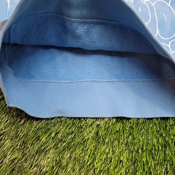 VTG Champion Reverse Weave Sweatshirt Womens M Cropped Boxy Fit Y2K AOP - Picture 4 of 12